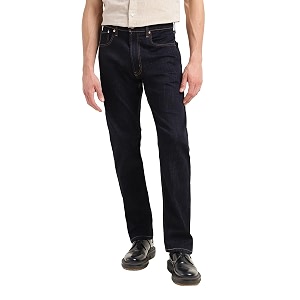 Levis Mens 551 Straight Fit Mid-Rise Jeans