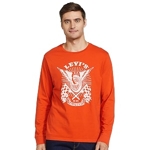 Levis Mens Slim Fit Graphic T-Shirt