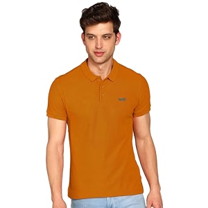 Levis Men Cotton Regular Fit Printed Polo