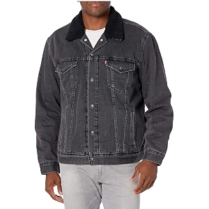 Levis Mens Sherpa Cotton Blend Standard Length