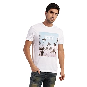 Levis Mens Cotton Regular Fit Brand Logo