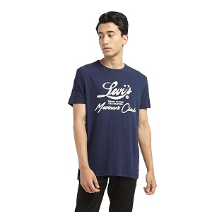 Levis Mens Cotton Slim Fit Graphic T-Shirt