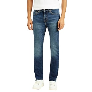 Levis Mens 505 Straight Fit Mid Rise