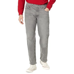 Levis Mens Mid Rise 505 Regular-Fit Jeans