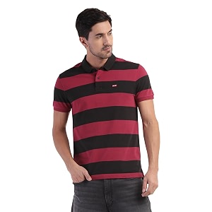 Levis Mens Cotton Regular Fit Polo T-Shirt