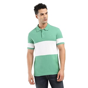 Levis Mens Cotton Regular Fit Solid Polo