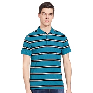 Levis Mens Regular Fit Printed Polo T-Shirt