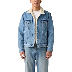 Levis Mens Sherpa Cotton Blend Standard Length