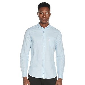 Levis Mens Cotton Regular Fit Solid Casual