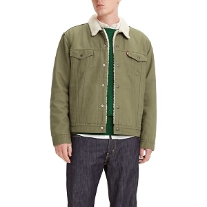 Levis Mens Sherpa Cotton Blend Standard Length