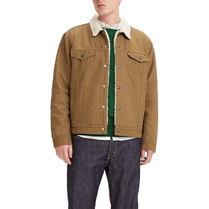 Levis Mens Sherpa Cotton Blend Standard Length