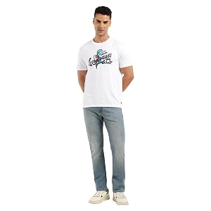 Levis Mens Cotton Regular Fit Graphic Print