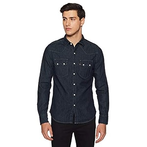 Levis Mens Cotton Regular Fit Shirt