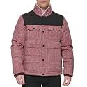 LEVI'S Men's Mixed Media Quilted Puffer Jacket With Sherpa Lined Collar (Regular and Big &amp; Tall Sizes)