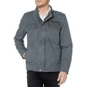 LEVI'S Men's Washed Cotton Military Jacket (Regular &amp; Big &amp; Tall Sizes)