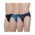 Levi's Men's Cotton BRIEF (Pack of 3) (PR81186_Black, Teal, N.Melange_Small_Black,Teal,N.Melange_S)