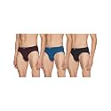 Levi's Men's Cotton BRIEF (Pack of 3) (PR81046_Black, Night, Wine_Small_Black,Night,Wine_S)