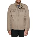 LEVI'S Men's Washed Cotton Military Jacket (Regular &amp; Big &amp; Tall Sizes)