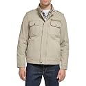 LEVI'S Men's Washed Cotton Military Jacket (Regular &amp; Big &amp; Tall Sizes)