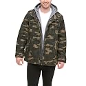 Levi's Men's Washed Cotton Hooded Military Jacket (Regular &amp; Big &amp; Tall Sizes)