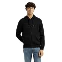 Levi39s Men39s Solid Black Hooded Sweatshirt