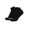 Levi's LS301 Men's Compact Cotton Stretch Ankle Low Cut Half Terry Socks with Cushioned Sole (Pack of 3)