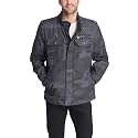 LEVI'S Men's Washed Cotton Military Jacket (Regular &amp; Big &amp; Tall Sizes)