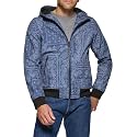Levi's Men's Hooded Water Resistant Softshell Bomber Jacket
