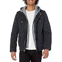 Levi's Men's Washed Cotton Hooded Military Jacket (Regular &amp; Big &amp; Tall Sizes)