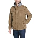 Levi's Men's Washed Cotton Hooded Military Jacket (Regular &amp; Big &amp; Tall Sizes)
