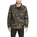 LEVI'S Men's Washed Cotton Military Jacket (Regular &amp; Big &amp; Tall Sizes)