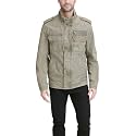 LEVI'S Men's Washed Cotton Military Jacket (Regular &amp; Big &amp; Tall Sizes)