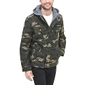 Levi's Men's Washed Cotton Hooded Military Jacket (Regular &amp; Big &amp; Tall Sizes)