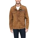 LEVI'S Men's Washed Cotton Military Jacket (Regular &amp; Big &amp; Tall Sizes)