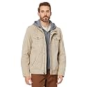 Levi's Men's Washed Cotton Hooded Military Jacket (Regular &amp; Big &amp; Tall Sizes)