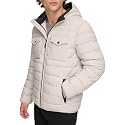 Levi's Men's Water Resistant Hooded Puffer Jacket Coat