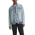 Levi's Men's Trucker Jacket, (New) Light Indigo Destructed, X-Small
