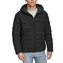 Levi's Men's Water Resistant Hooded Puffer Jacket Coat