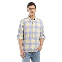 Levi39s Men Cotton Checkered Slim Fit Shirt