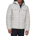 Levi's Men's Water Resistant Hooded Puffer Jacket Coat