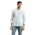 Levi39s Men39s Striped Light-Blue Slim Fit Shirt