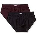Levi's 011 Comfort Brief for Men | 100% Pure Cotton | Breathable | Durable | Anti-Roll Waistband | Extra Supportive Gusset | Dual Layer 3D Pouch | Tagless &amp; Zero Irritation Comfort | Pack of 2
