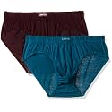 Levi's-Men-Innerwear-(Category)-BRIEF- (Style ID)-#011-BRIEF-TEAL/WINE-P2-(Color)-TEAL,WINE-(Size)-S