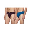 Levi's 011 Comfort Brief for Men | 100% Pure Cotton | Breathable | Durable | Anti-Roll Waistband | Extra Supportive Gusset | Dual Layer 3D Pouch | Tagless &amp; Zero Irritation Comfort | Pack of 2