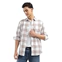 Levi39s Men Cotton Checkered Slim Fit Shirt
