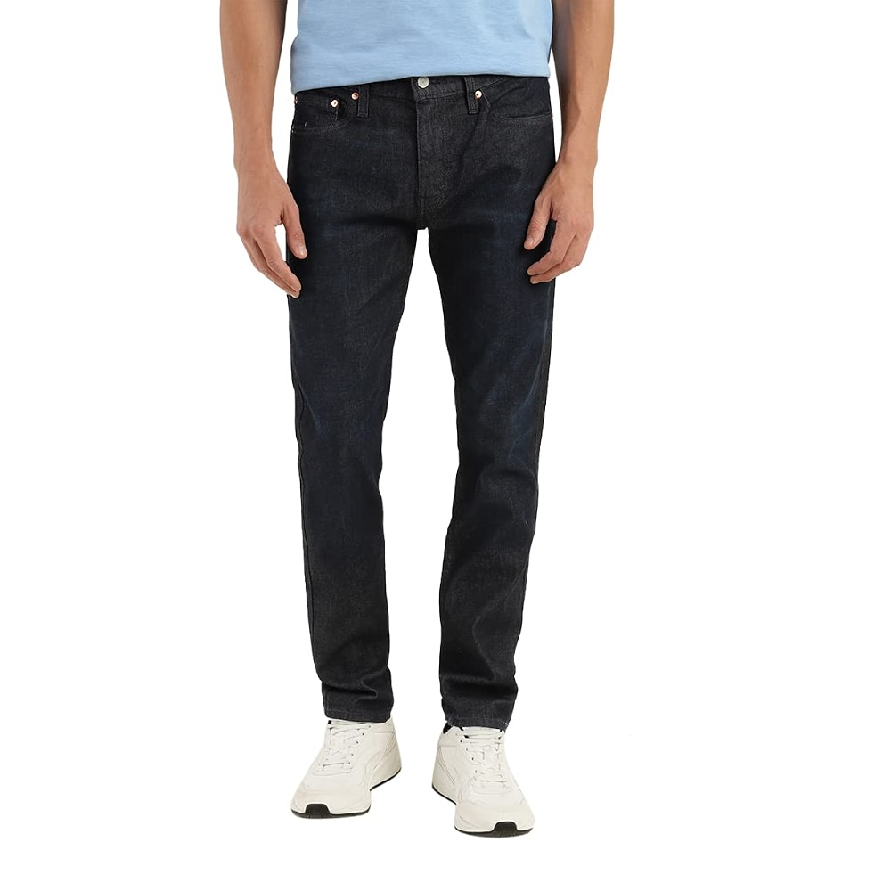 Levi's New Narrow Ceinture Homme En Cuir Pleine Fleur – 115 Cm Marron – Fabriquée En Italie