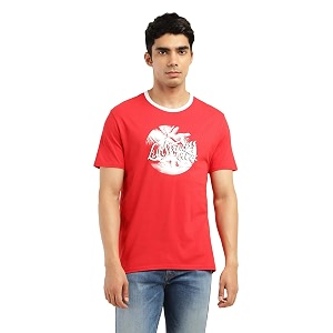Levis Mens Cotton Regular Fit T-Shirt