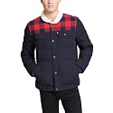 LEVI'S Men's Mixed Media Quilted Puffer Jacket With Sherpa Lined Collar (Regular and Big &amp; Tall Sizes)