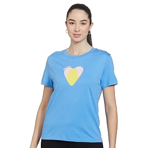 Levis Womens Relaxed Fit Printed T-Shirt