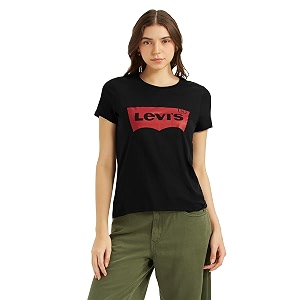 Levis Womens Cotton Regular Fit T-Shirt
